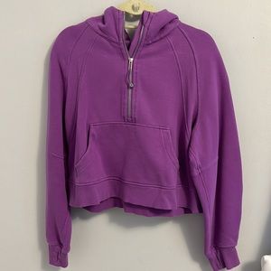 Lululemon Scuba Oversized Half-zip Hoodie M/L